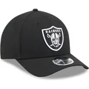 cappellino-curvo-nero-snapback-9forty-m-crown-team-dei-las-vegas-raiders-nfl-di-new-era