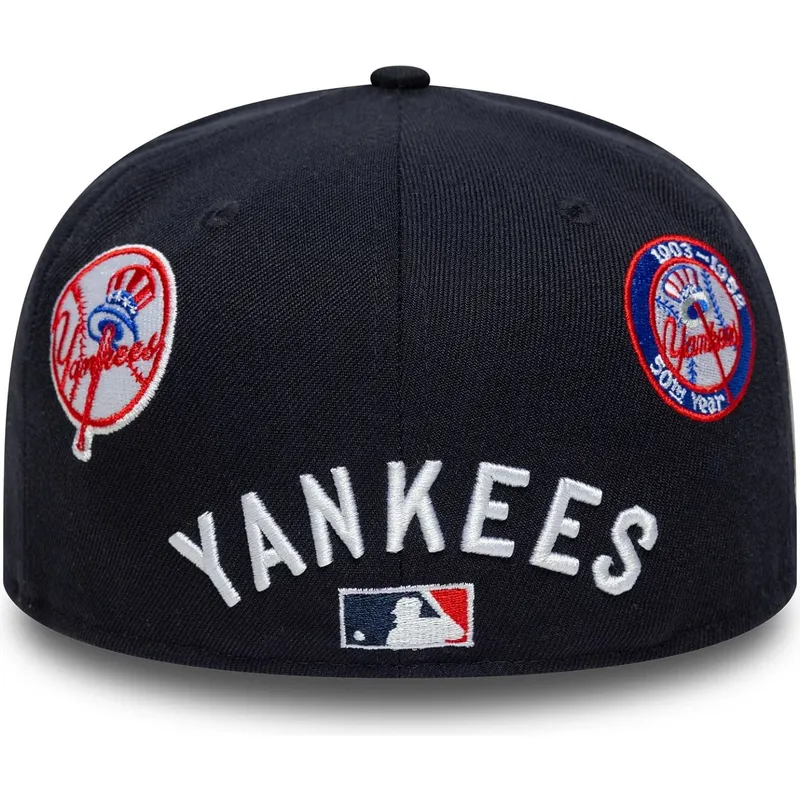 cappello-piatto-blu-marino-regolabile-59fifty-subway-series-dei-new-york-yankees-mlb-di-new-era