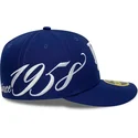 new-era-curved-brim-59fifty-low-profile-precurved-est-script-los-angeles-dodgers-mlb-blue-fitted-cap