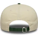 cappellino-curva-beige-e-verde-regolabile-19twenty-washed-graphic-di-new-york-yankees-mlb-di-new-era
