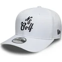 biala-zakrzywiona-czapka-snapback-9seventy-stretch-snap-technical-golf-new-era