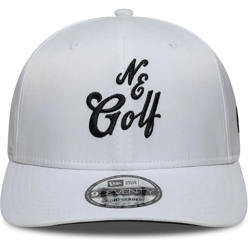 cappellino-curvo-bianco-snapback-9seventy-stretch-snap-technical-golf-di-new-era