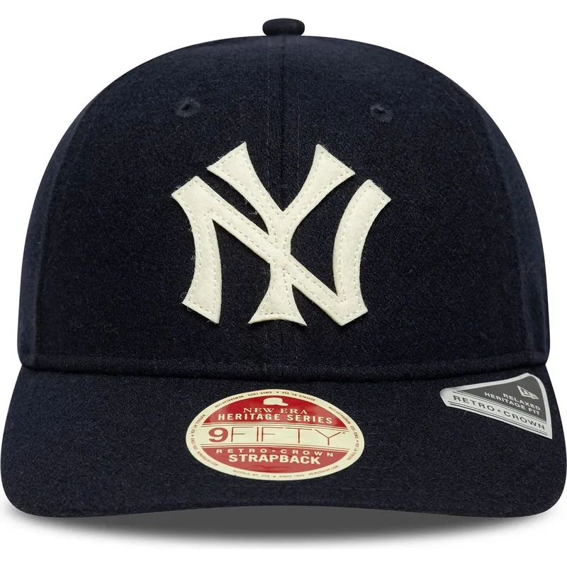 granatowa-zakrzywiona-czapka-regulowana-9fifty-retro-crown-heritage-series-new-york-yankees-mlb-new-era