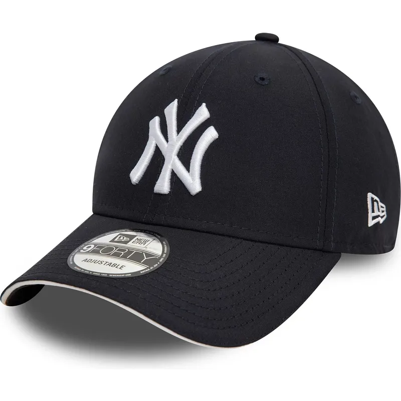 casquette-courbee-bleue-marine-ajustable-9forty-microfibre-new-york-yankees-mlb-new-era