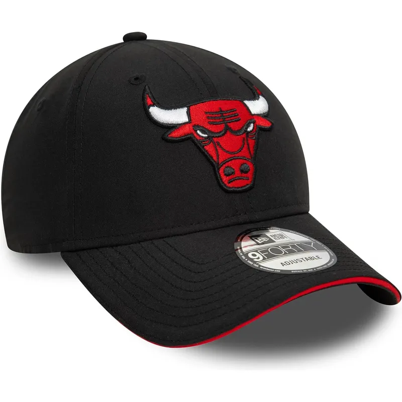 czapka-z-daszkiem-czarna-regulowana-9forty-microfibre-chicago-bulls-nba-new-era