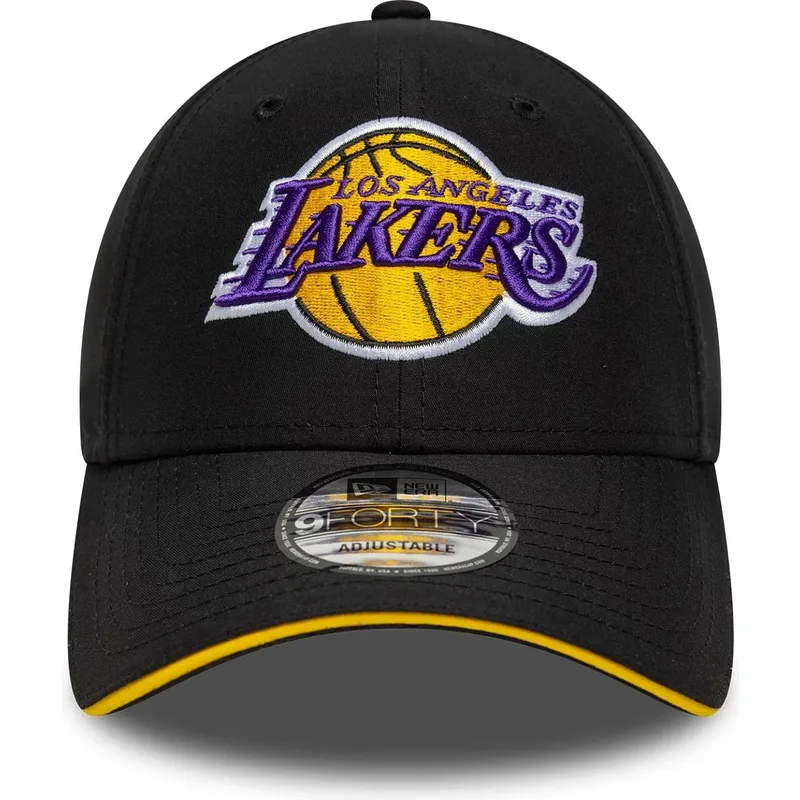 gorra-curva-negra-ajustable-9forty-microfibre-de-los-angeles-lakers-nba-de-new-era