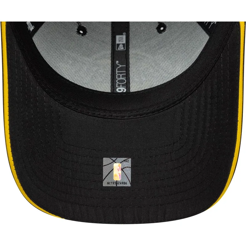cappellino-curvo-nero-regolabile-9forty-microfibre-dei-los-angeles-lakers-nba-di-new-era
