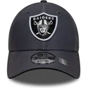 cappellino-curvo-grigio-regolabile-9forty-microfibre-dei-las-vegas-raiders-nfl-di-new-era