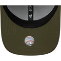 zielona-regulowana-czapka-z-zakrzywionym-daszkiem-9forty-recycled-midi-los-angeles-dodgers-mlb-new-era