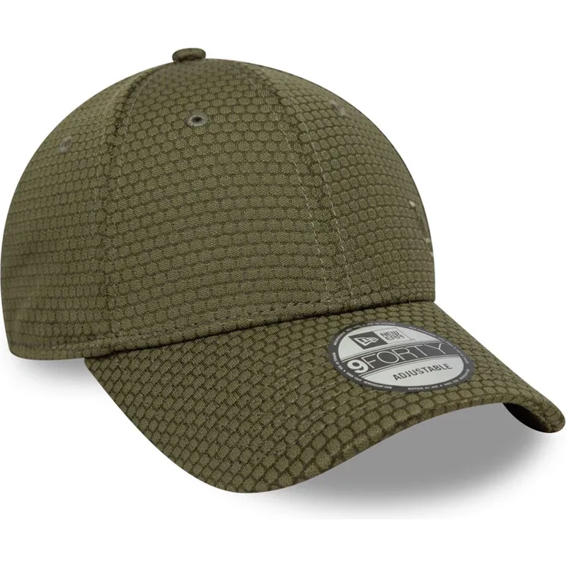 grune-gebogene-snapback-kappe-mit-grunem-logo-9forty-mesh-flawless-der-los-angeles-dodgers-mlb-von-new-era