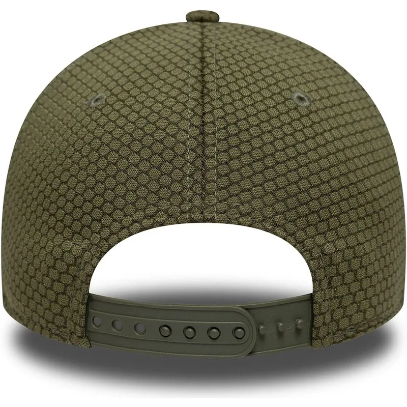 new-era-curved-brim-green-logo-9forty-mesh-flawless-los-angeles-dodgers-mlb-green-snapback-cap