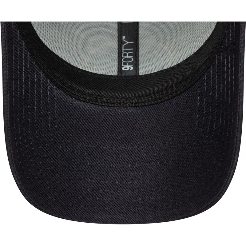 cappellino-visiera-curva-blu-navy-snapback-9forty-core-di-chelsea-football-club-premier-league-di-new-era