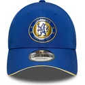 blaue-verstellbare-curved-cap-9forty-retro-des-chelsea-football-club-premier-league-von-new-era