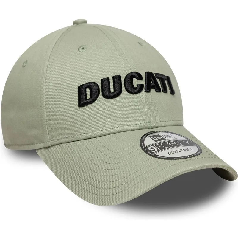 casquette-courbee-verte-ajustable-9forty-seasonal-ducati-motor-motogp-new-era