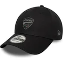 cappellino-curvo-nero-regolabile-9forty-washed-di-ducati-motor-motogp-di-new-era