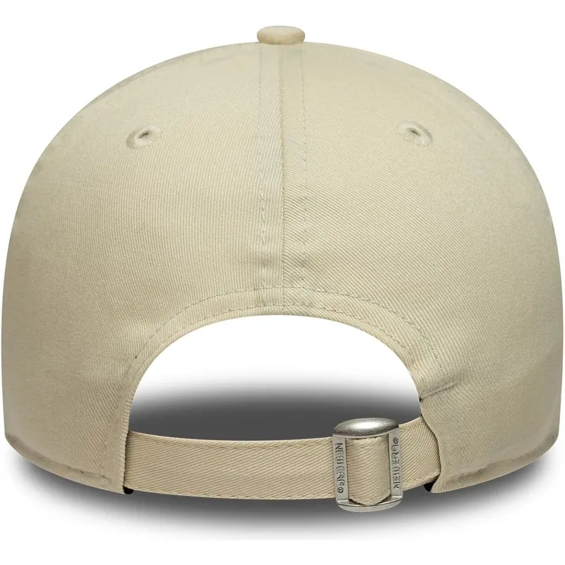 cappellino-curvo-beige-e-blu-regolabile-9forty-seasonal-di-red-bull-racing-formula-1-di-new-era