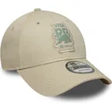 casquette-courbee-beige-ajustable-9forty-seasonal-racing-bulls-f1-team-formula-1-new-era