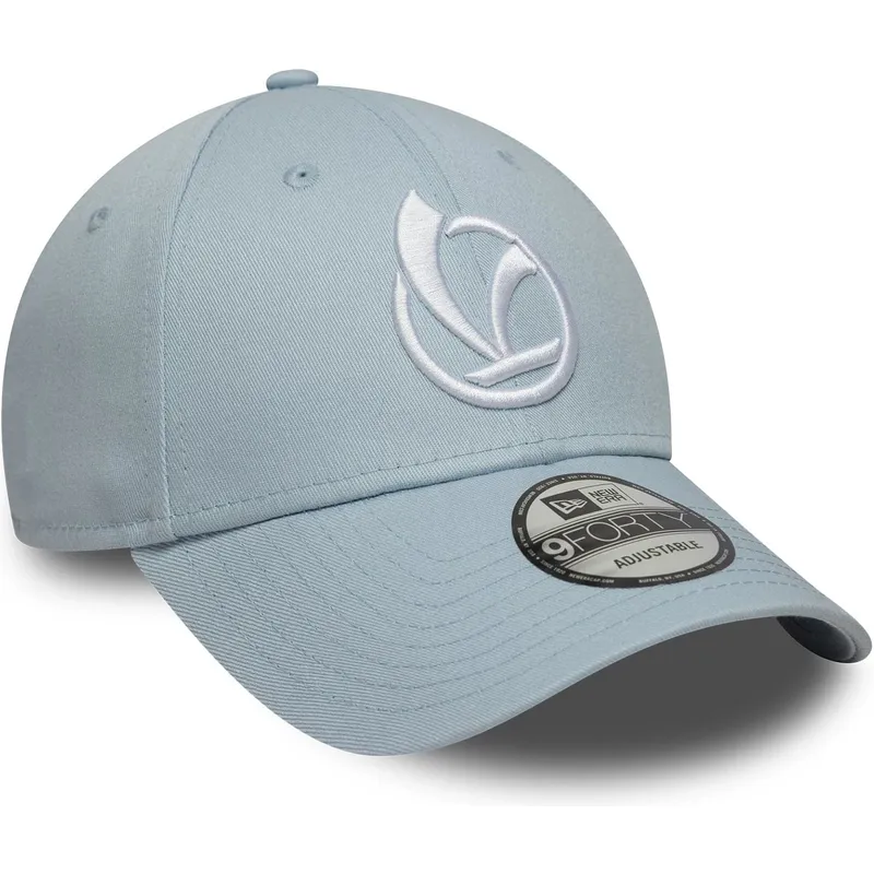 new-era-curved-brim-9forty-essential-vespa-piaggio-light-blue-adjustable-cap