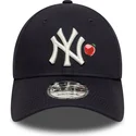 gorra-curva-azul-marino-ajustable-9forty-fruit-icon-de-new-york-yankees-mlb-de-new-era