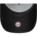 cappellino-curvo-nero-snapback-9forty-e-frame-metallic-di-new-york-yankees-mlb-di-new-era