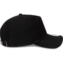 casquette-courbee-noire-ajustable-9forty-e-frame-img-suede-new-era