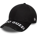 gorra-curva-negra-ajustable-9forty-m-crown-distressed-de-moto-guzzi-de-new-era