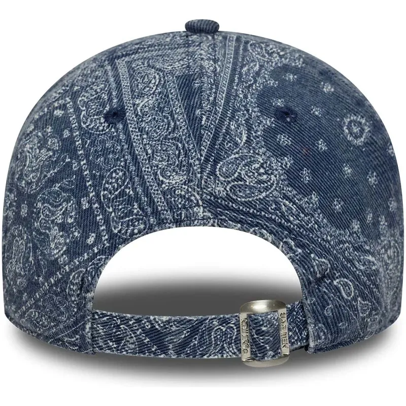 cappellino-curvo-blu-regolabile-9twenty-washed-paisley-dei-new-york-yankees-mlb-di-new-era