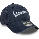 new-era-curved-brim-9twenty-washed-vespa-piaggio-blue-adjustable-cap
