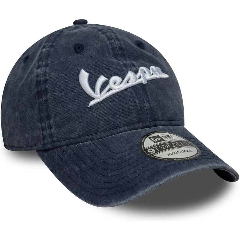 gorra-curva-azul-ajustable-9twenty-washed-de-vespa-piaggio-de-new-era