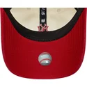 cappellino-curvo-beige-e-rosso-regolabile-9twenty-mini-washed-dei-new-york-yankees-mlb-di-new-era