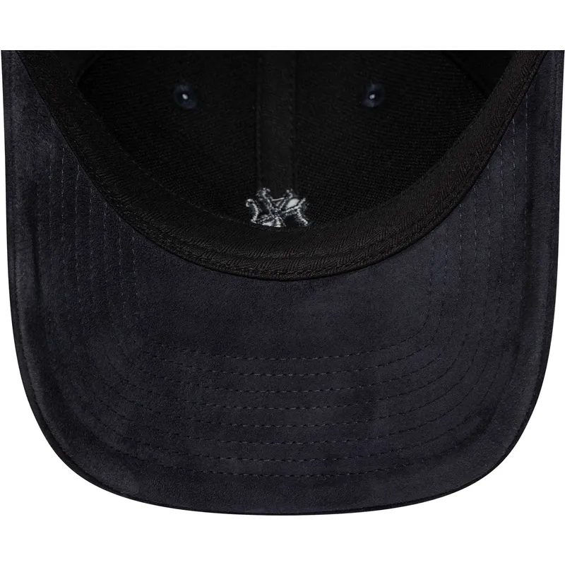 new-era-curved-brim-navy-blue-logo-9twenty-suede-new-york-yankees-mlb-navy-blue-adjustable-cap