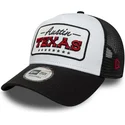 casquette-trucker-blanche-et-noire-a-frame-location-austin-villes-et-plages-texas-new-era