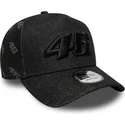 schwarze-gebogene-snapback-kappe-e-frame-laser-etch-denim-von-valentino-rossi-vr46-motogp-von-new-era