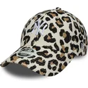 cappellino-curvo-leopardato-regolabile-da-donna-9forty-midi-dei-new-york-yankees-mlb-di-new-era