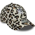 casquette-courbee-leopard-ajustable-pour-femme-9forty-midi-new-york-yankees-mlb-new-era