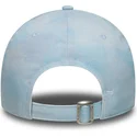 blaue-gebogene-verstellbare-kappe-fur-kinder-9twenty-tie-dye-der-new-york-yankees-mlb-von-new-era