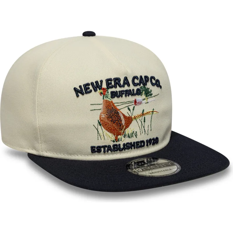 gorra-plana-beige-y-azul-marino-ajustable-19twenty-outdoor-graphic-de-new-era