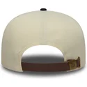 new-era-flat-brim-19twenty-outdoor-graphic-beige-and-navy-blue-adjustable-cap
