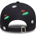 cappellino-curvo-blu-marino-regolabile-9forty-golf-all-over-print-di-new-era
