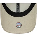 buet-beige-justerbar-9twenty-linen-kasket-af-new-york-yankees-mlb-fra-new-era