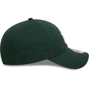 cappellino-con-visiera-curva-verde-scuro-regolabile-9twenty-league-essential-di-new-york-yankees-mlb-di-new-era