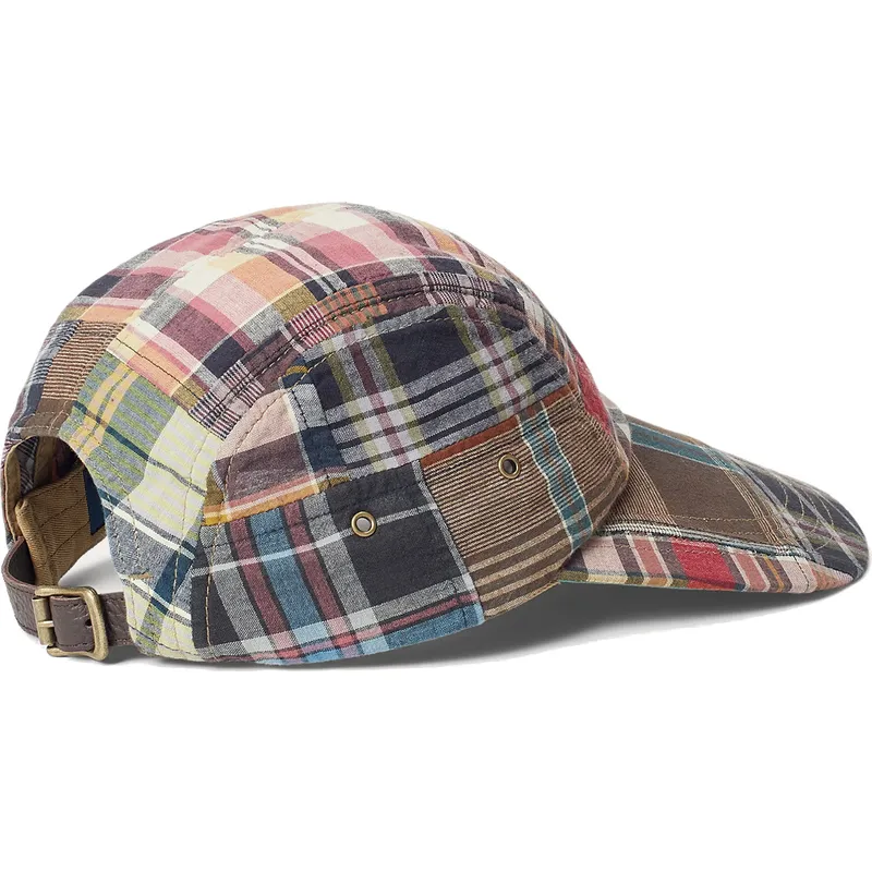 gorra-curva-multicolor-ajustable-patchwork-madras-de-polo-ralph-lauren