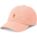 cappellino-curvo-arancione-regolabile-stretch-seersucker-di-polo-ralph-lauren
