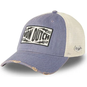 Cappellino trucker blu MAC13 di Von Dutch