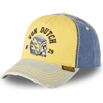 Mehrfarbige verstellbare gebogene Kappe RETRO12 von Von Dutch