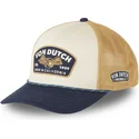 cappello-marrone-e-blu-marino-sem07-di-von-dutch