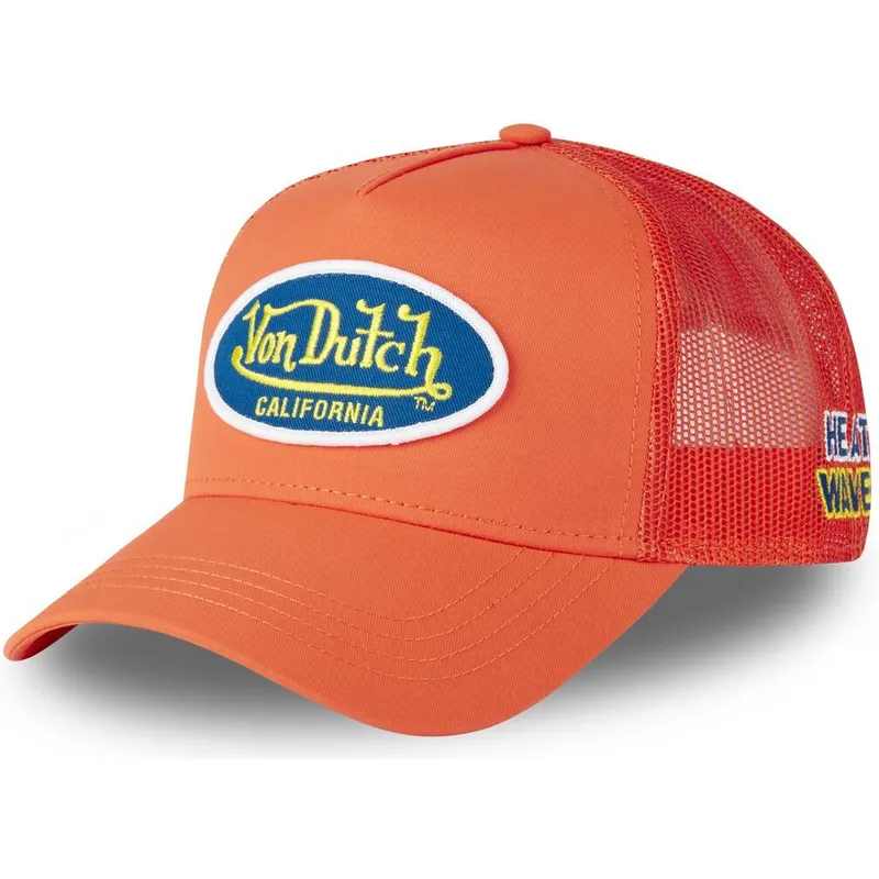casquette-trucker-orange-poly10-von-dutch