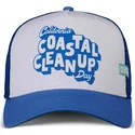 casquette-trucker-bleue-et-blanche-clean-up-day-hft-coastal