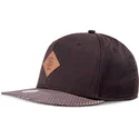 gorra-plana-marron-ajustable-glencheck-de-djinns