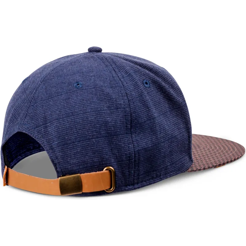 coppola-blu-navy-regolabile-glencheck-di-djinns